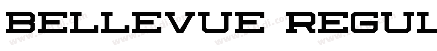 BELLEVUE Regular字体转换